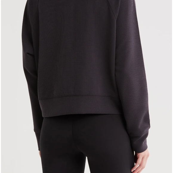 DKNY Women's Half-Zip Pullover Sweatshirt Size XL - Picture 4 of 12